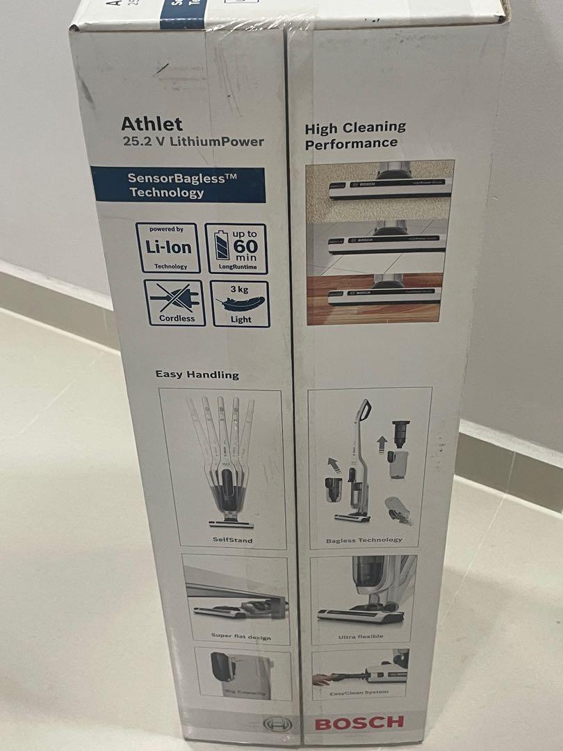 Bosch Athlet Handstick Vacuum Cleaner BCH6AT25AU, TV & Home Appliances