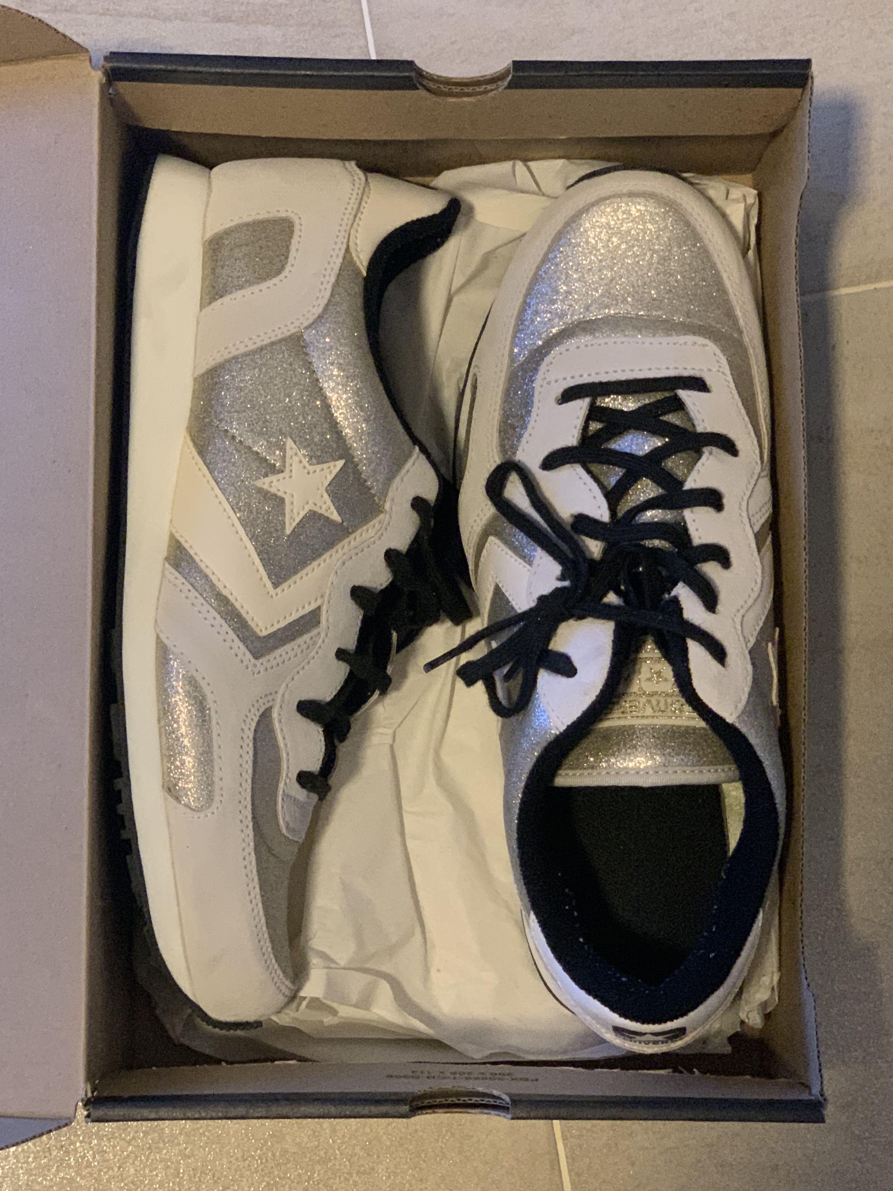 Mens glitter converse discount