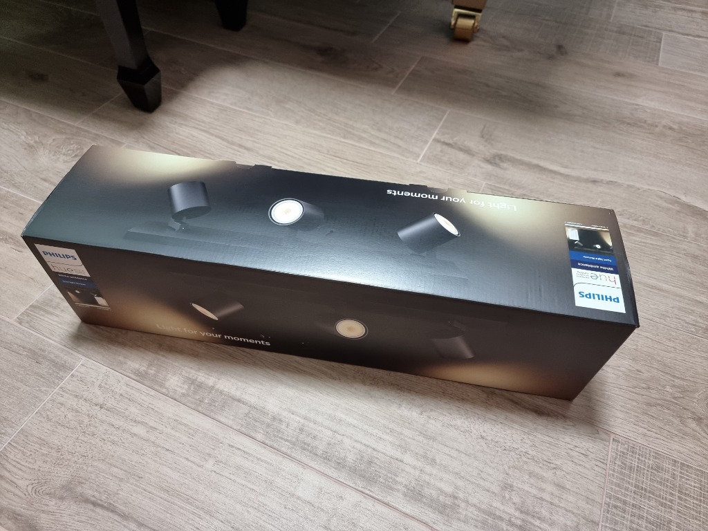 Philips Hue Runner 1-Spot opbouwspot White Ambiance Wit dimmer - - Voor 23.59u