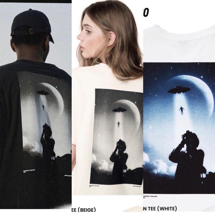 ASTRO stuffs  INVADER TEE ベージュ　XLサイズ　 新品 astrostuffs・INVADER Tシャツ・ベージュ○Bright - メルカリ
