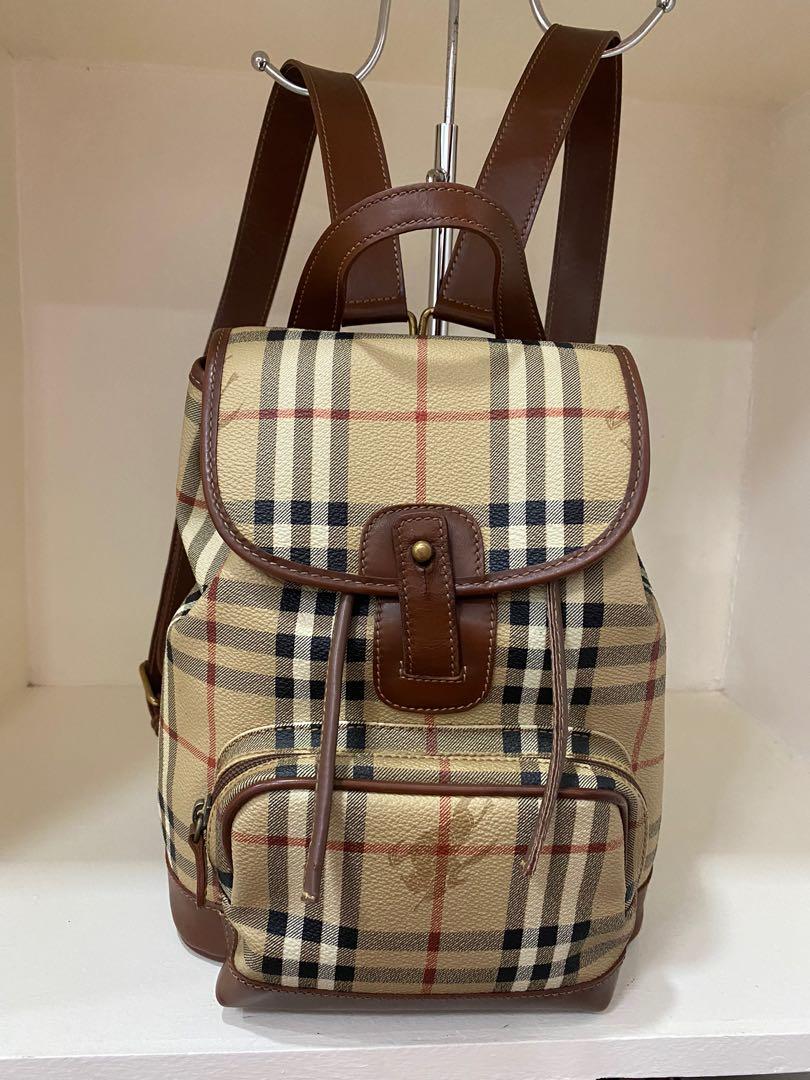 Burberry Backpack, Luxury, Bags & Wallets on Carousell