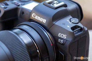Canon EOS R5 Body Only Full Frame Mirrorless Camera, Black (R5BODY)
