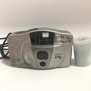 RUSH SALE! Canon Sure Shot Owl Film Camera with 1 Roll of Film