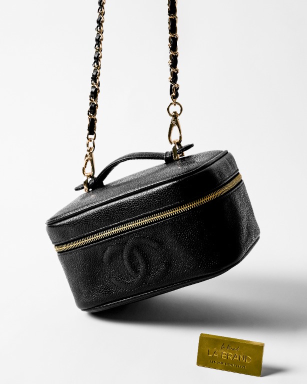 Chanel vintage on sale cosmetic bag