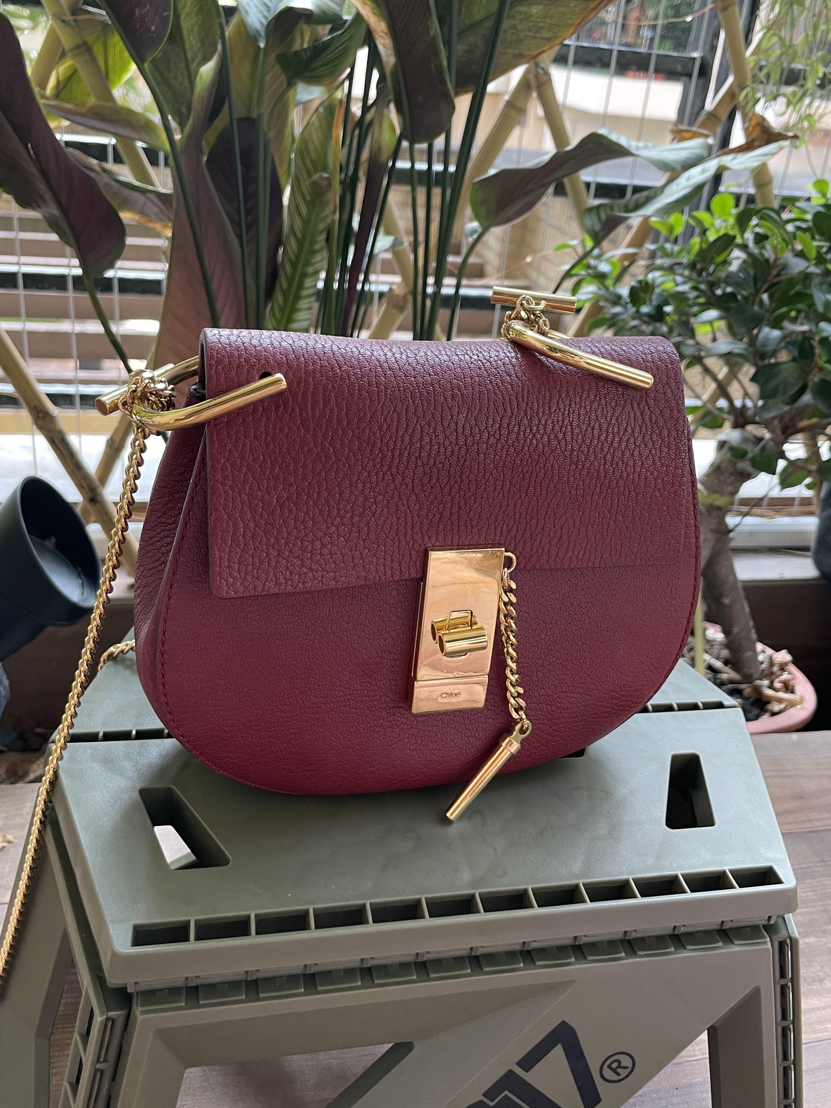 Chloe drew hot sale bag red