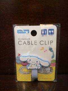 Cinnamoroll cable clip
