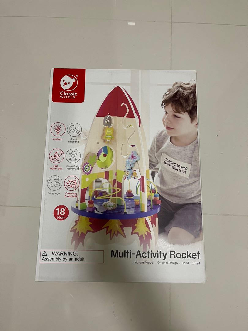 Wood multi online activity rocket
