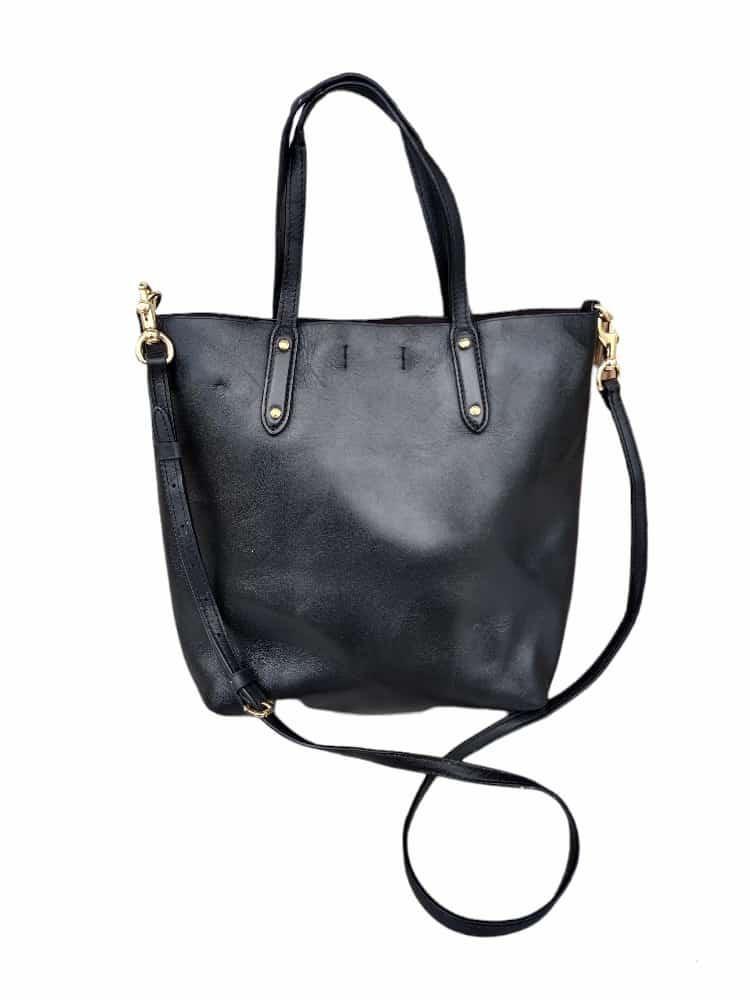 Coach central shopper tote discount black