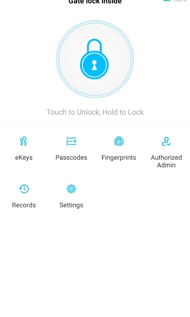 New stock arrived D23 Digital gate lock (support mobile app), Furniture & Home Living, Security