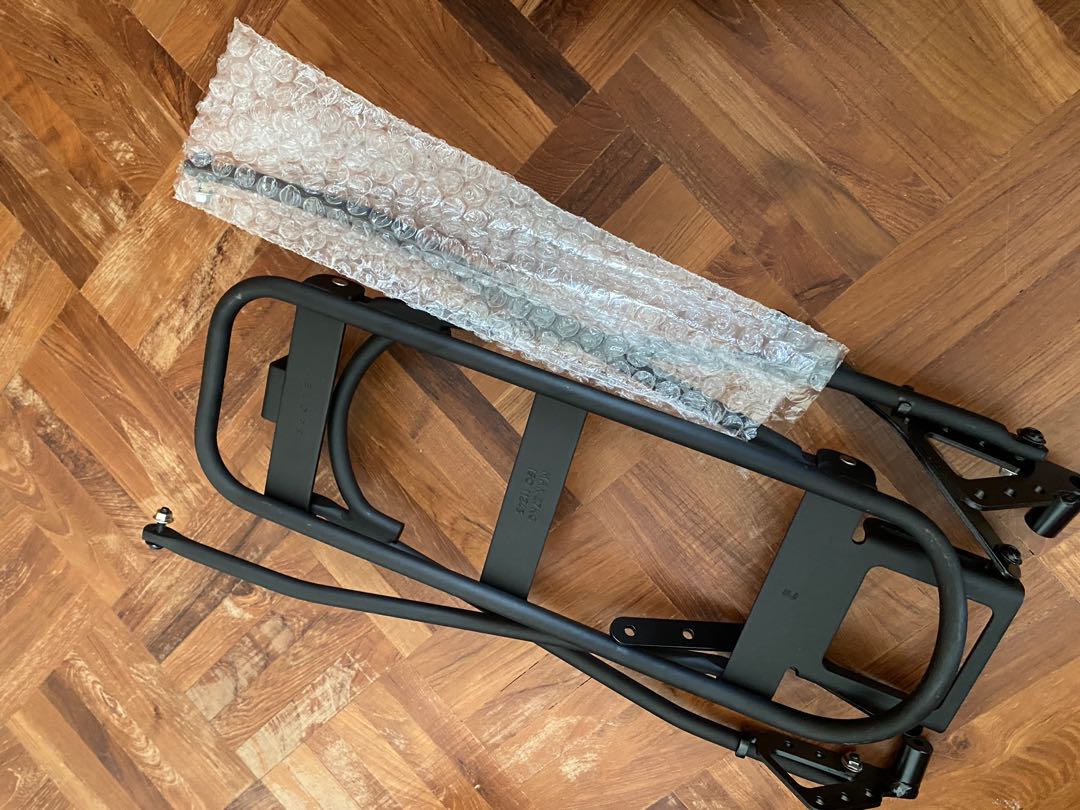 decathlon bike pannier rack