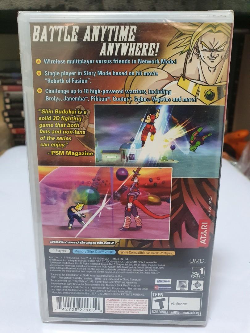 Prix de Dragon Ball Z Shin Budokai: Another Road sur PSP | Comparer les Prix de Dragon Ball Z Shin Budokai: Another Road sur PSP | Comparer les