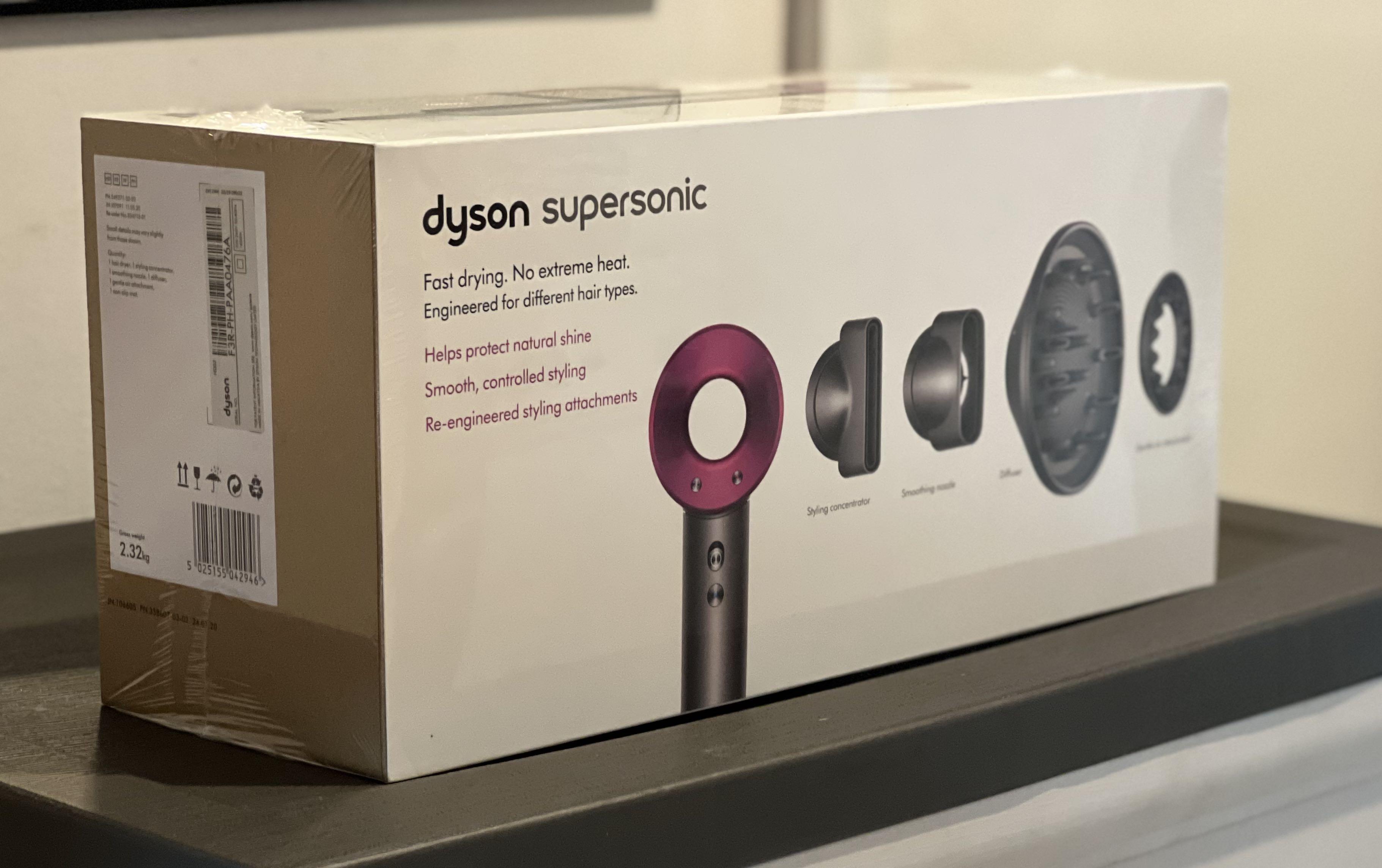 Dyson Supersonic™ hair dryer Latest technology brand NEW SEALED with BOX,  Beauty & Personal Care, Hair on Carousell