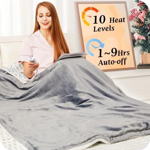 Electric Heated Blanket 120cmx60cm, Furniture u0026 Home Living, Bedding u0026  Towels on Carousell