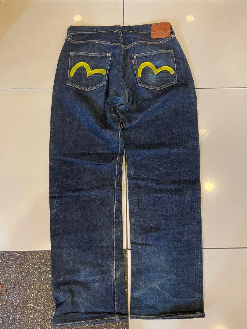 Evisu Jeans Vintage Men s Fashion Bottoms Jeans on Carousell