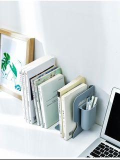 Expandable Book Shelf Book End Stand Magazine Holder File Organizer