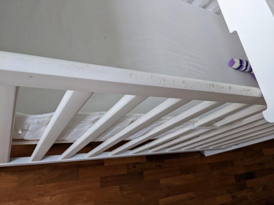 FREE baby cot, mattress and changing table, Babies & Kids, Baby Nursery