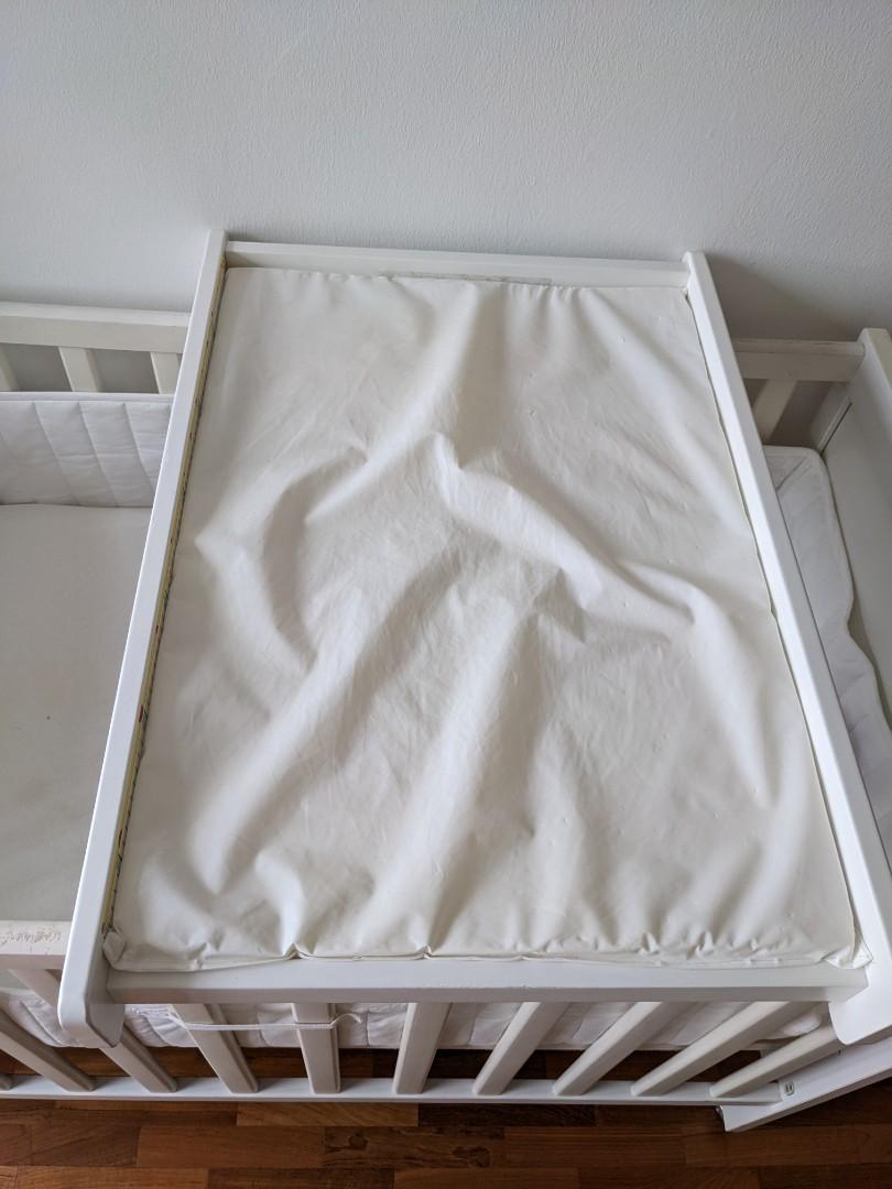 FREE baby cot, mattress and changing table, Babies & Kids, Baby Nursery