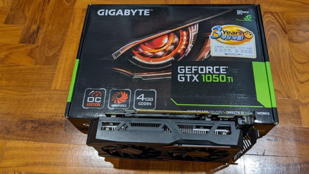 Gigabyte gtx 1050 ti oc 4g hotsell