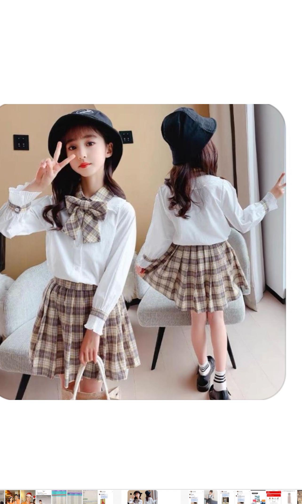 Girl Korean outfit suitable for 10 12 years old Babies Kids