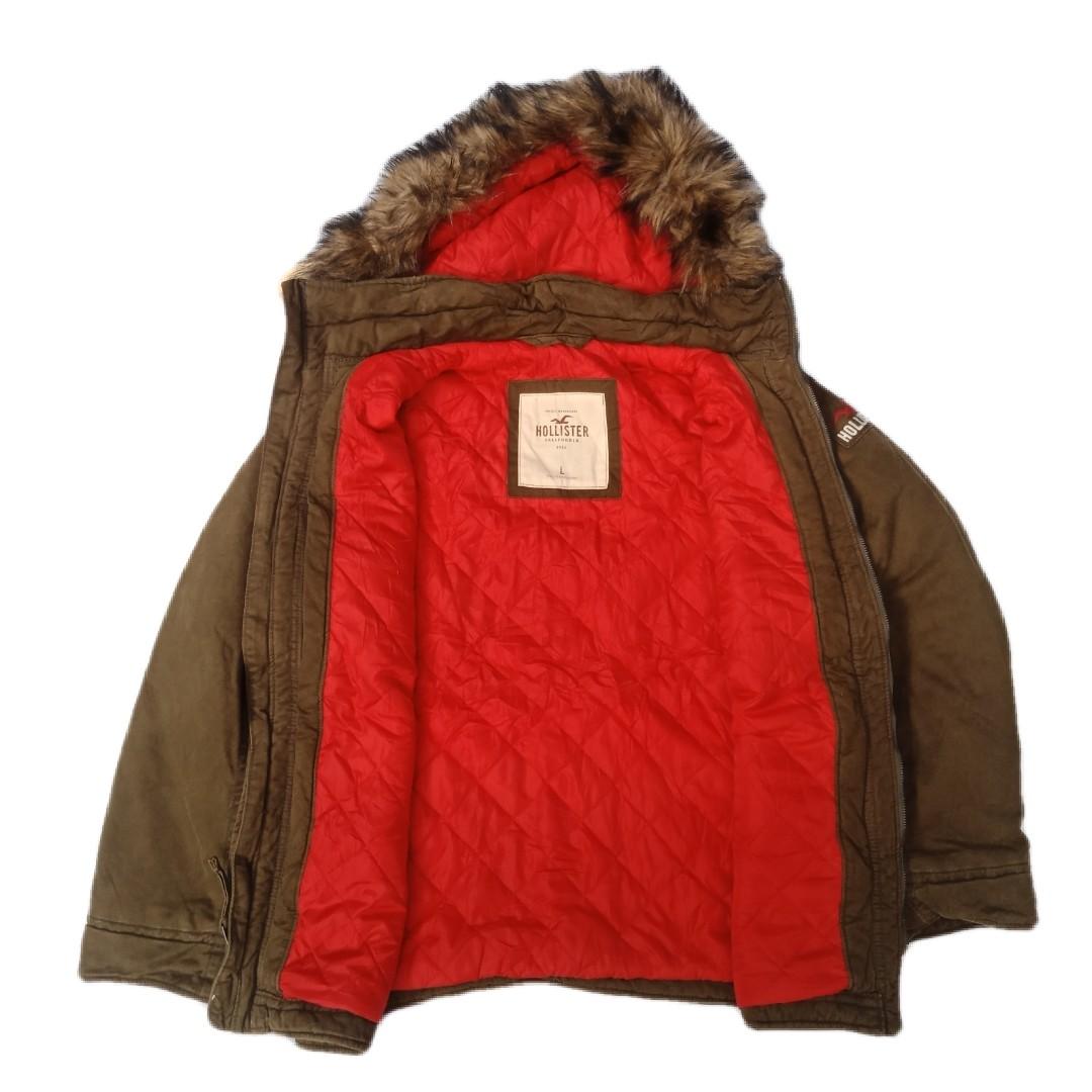 Parka hollister 2025 homme