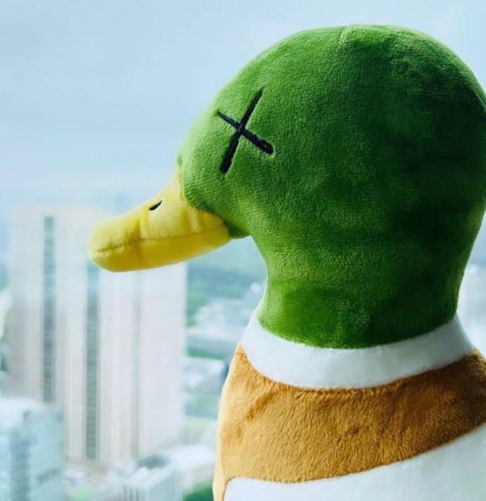 Human Made Kaws Duck Plush Doll, Hobbies & Toys, Toys & Games on 