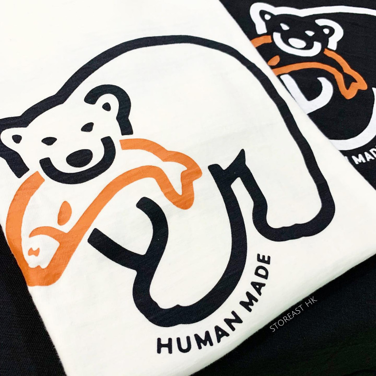 Human Made Polar Bear Tee (2Colors), 男裝, 上身及套裝, T-shirt