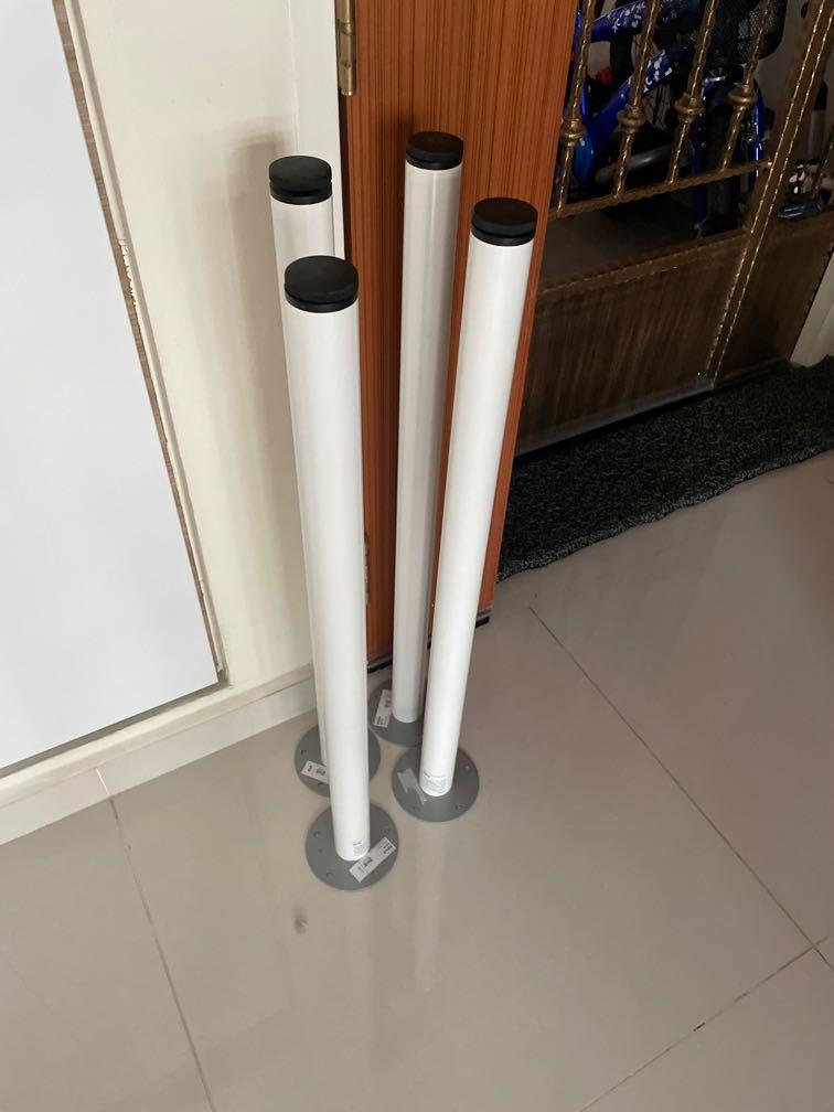 Ikea Table Legs ADILS 1 set, Furniture & Home Living, Furniture, Tables & Sets on Carousell