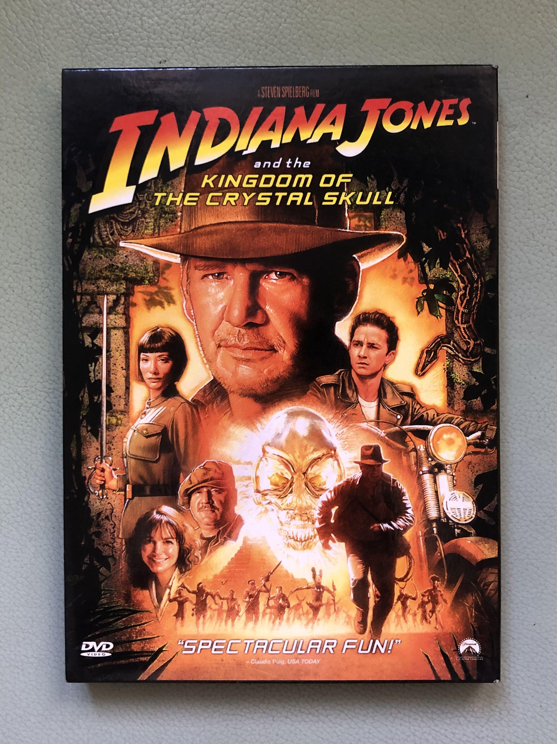 Crystal Skull, DVD, Harrison Ford 