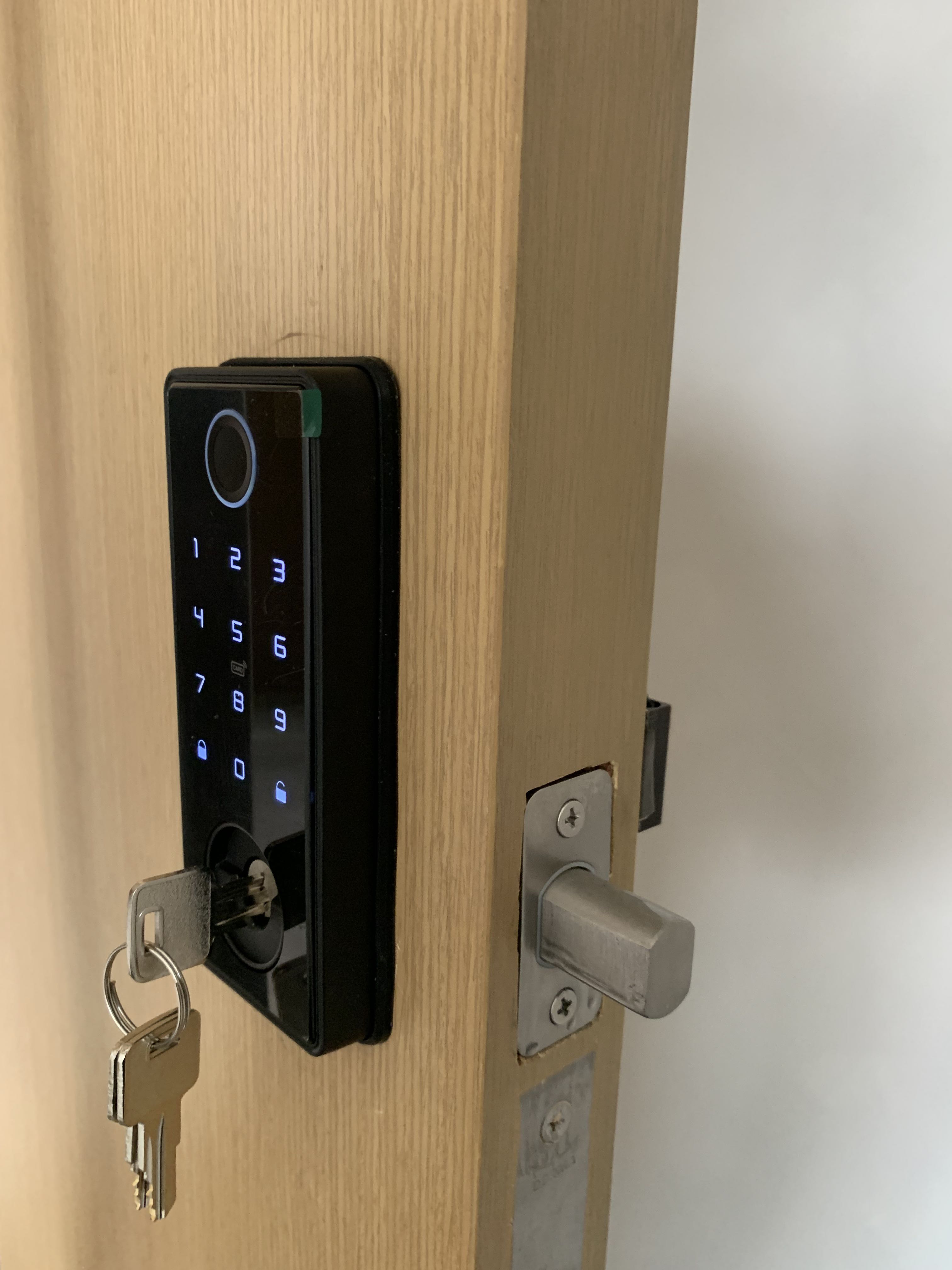 Details about   Electronic Smart Deadbolt Door Lock Keyless Entry Door  Security Code keyPad USA 