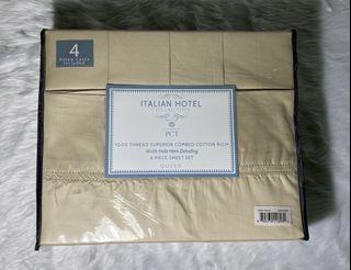 Italian Hotel Collections Bed Sheets (Queen)