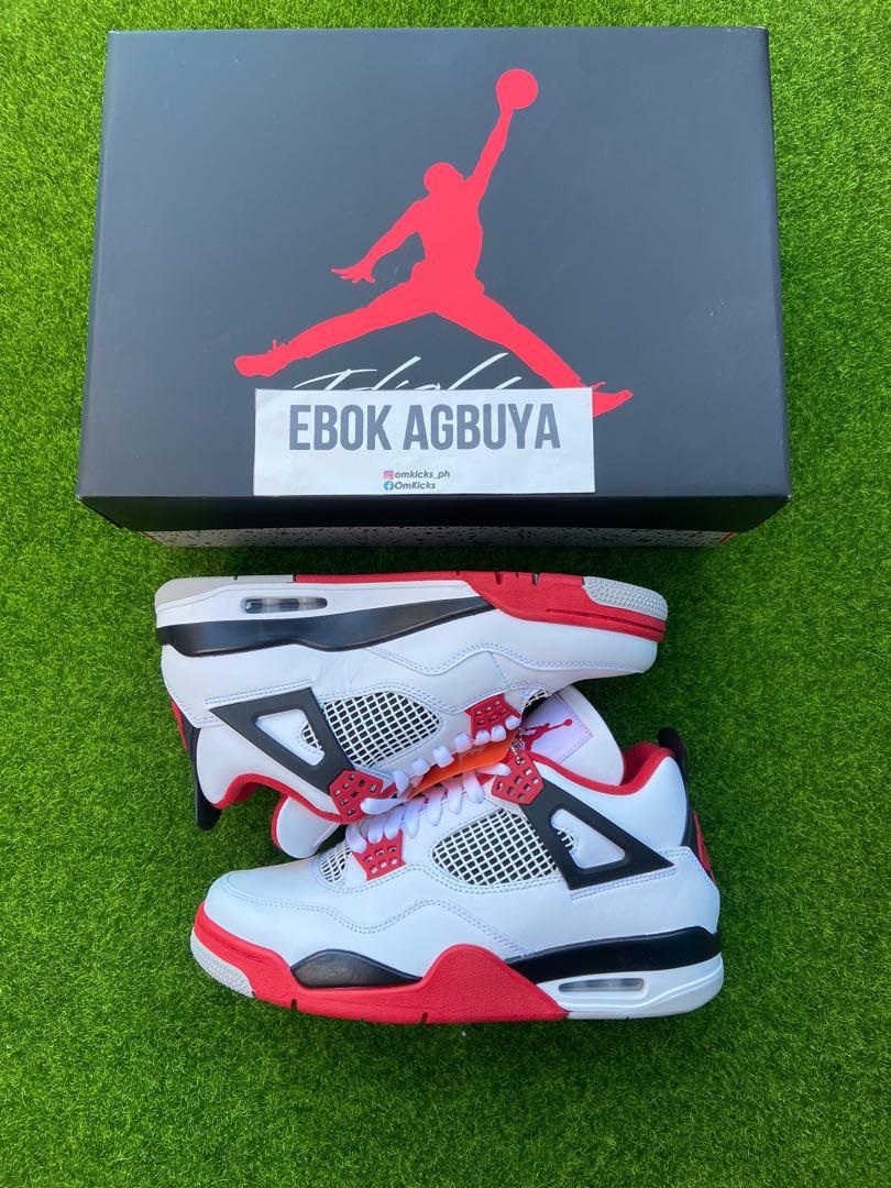 Jordan 4 top red 219
