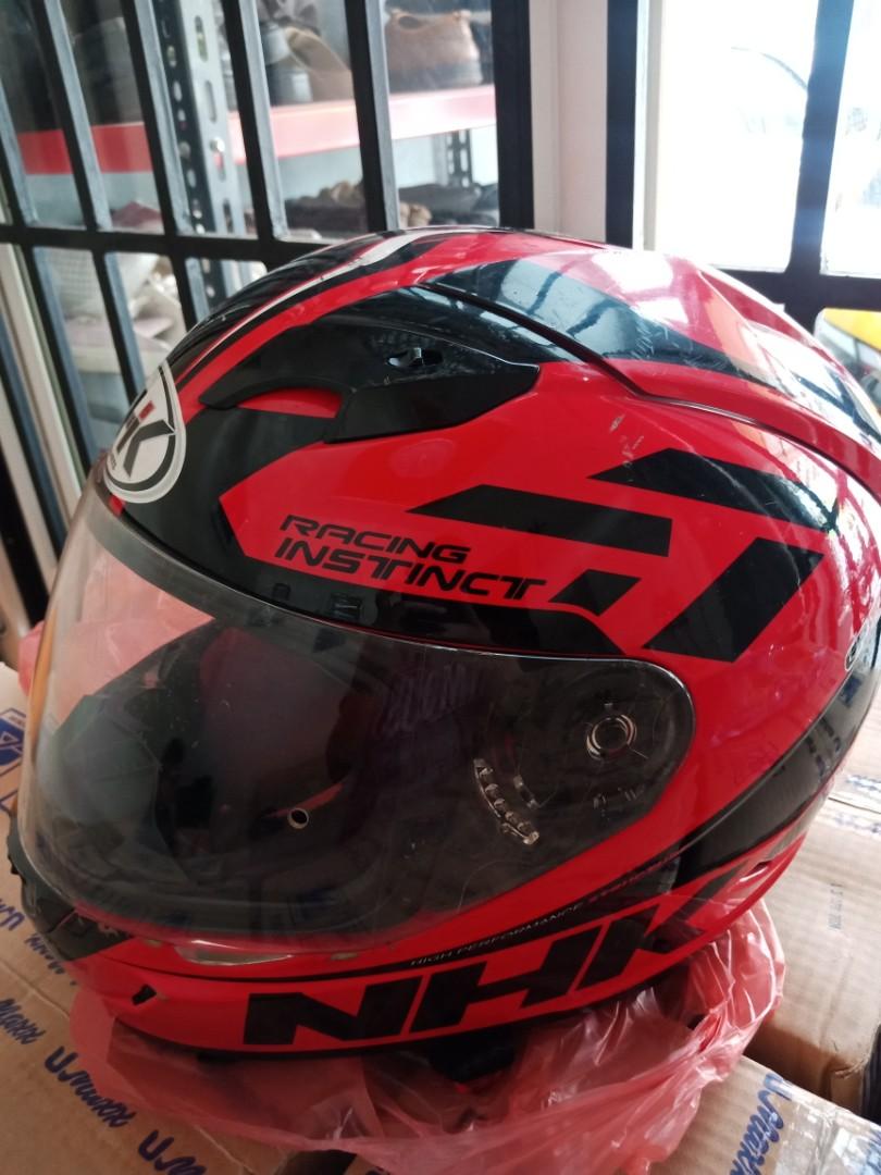 Helm nhk shop full face merah