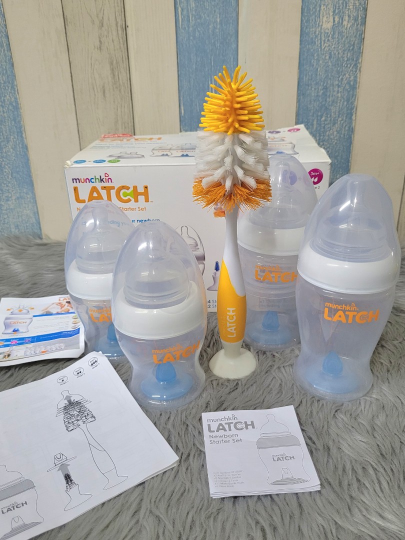 LATCH Newborn bottle starter set, Babies & Kids, Nursing & Feeding