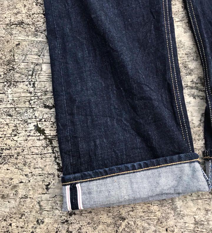 LONGPANTS JEANS UNIFORM BRIDGE \u0026 Co SELVEDGE, Fesyen Pria, Pakaian ,  Bawahan di Carousell