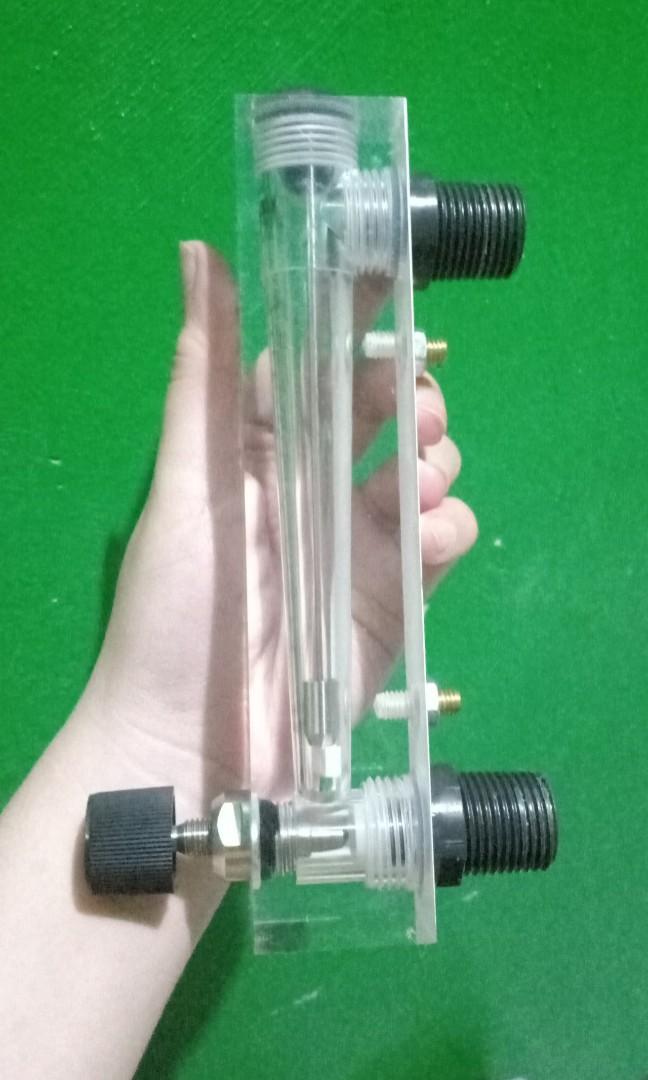 LZT M15 1/2BSP Thread 0.55GPM Water Liquid Flow Measuring Panel Type