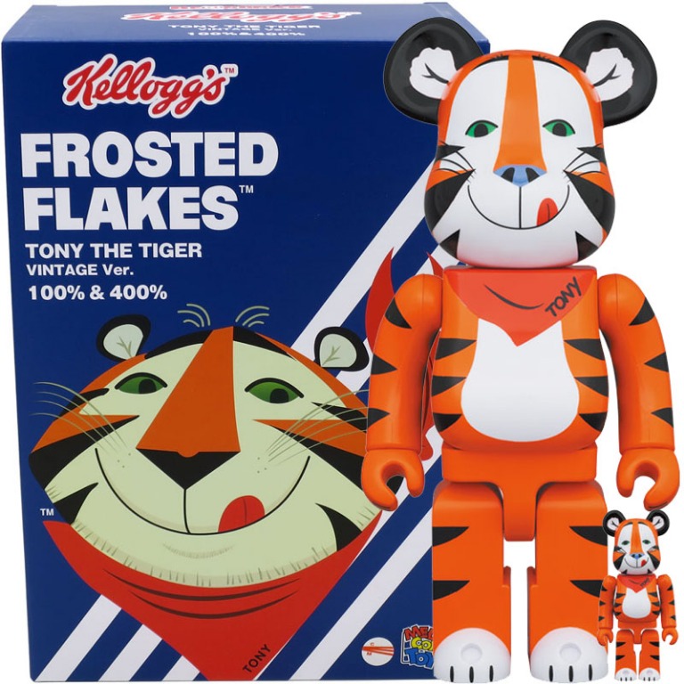 Bearbrick x Kellogg's Tony The Tiger Vintage Ver. 1000%