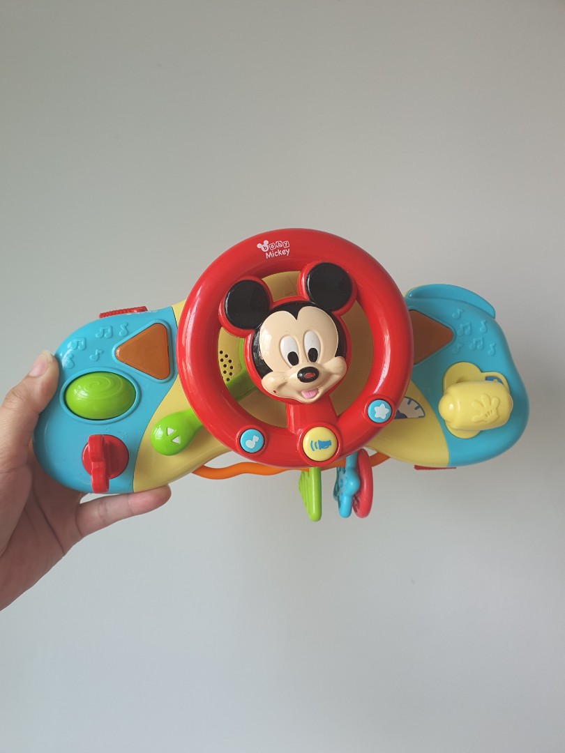 Mickey mouse pram toy outlet