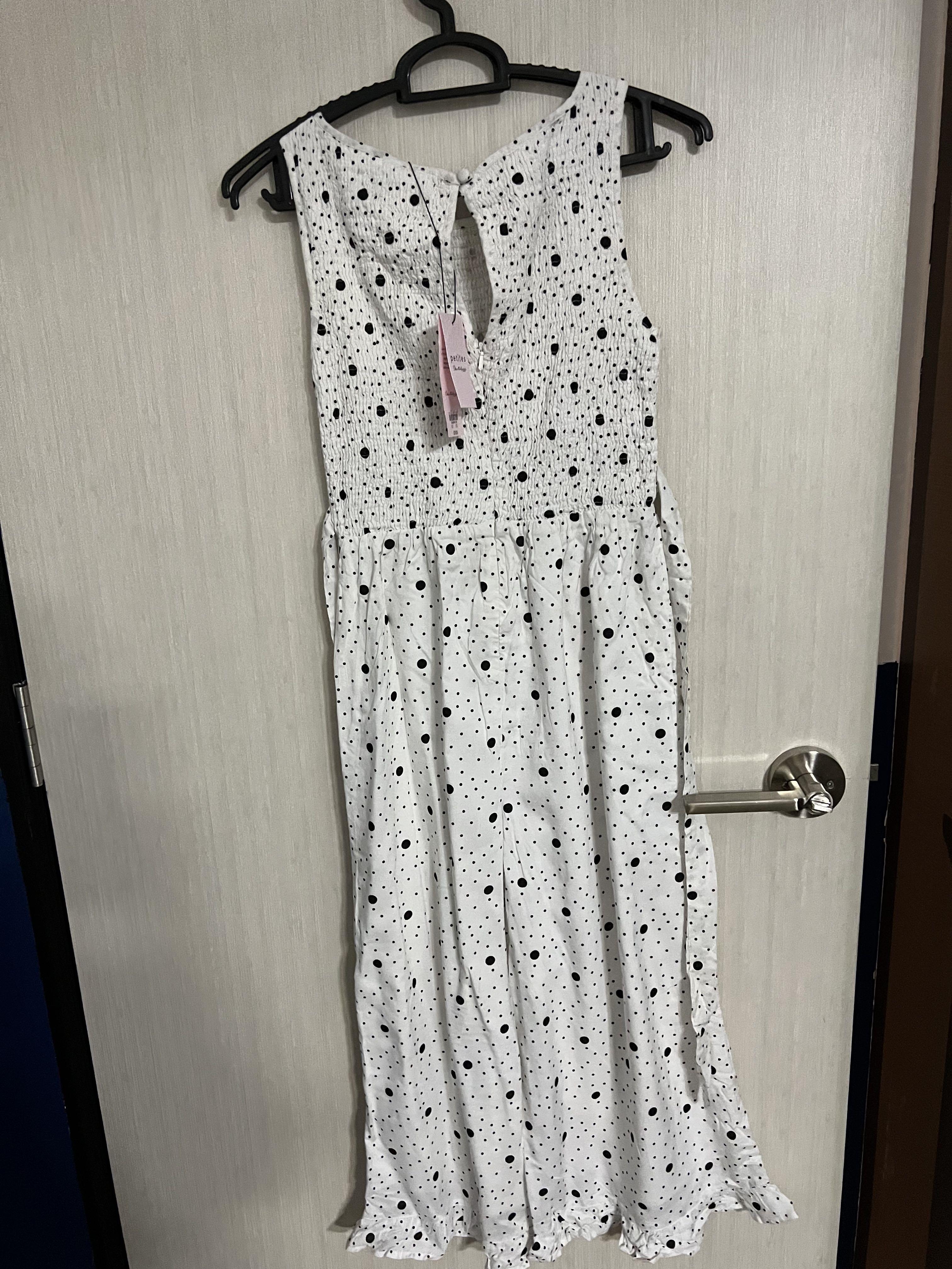 Miss selfridge spotty jumpsuit deals