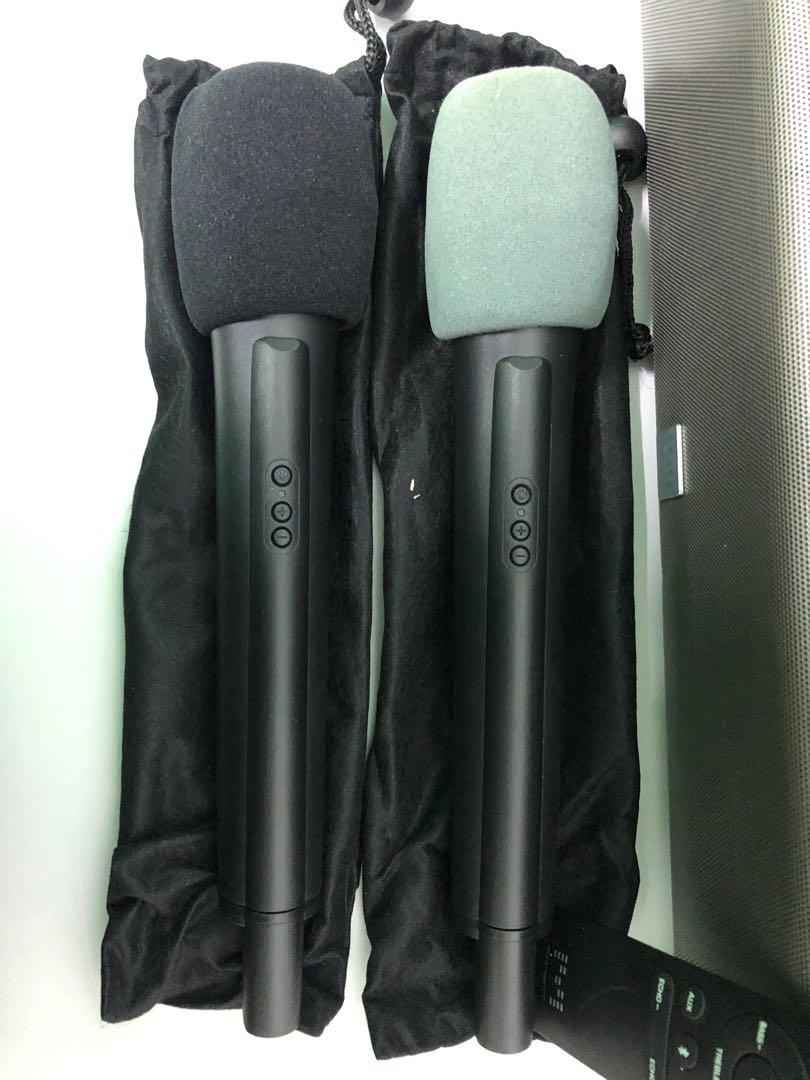 Moment wireless karaoke soundbar top