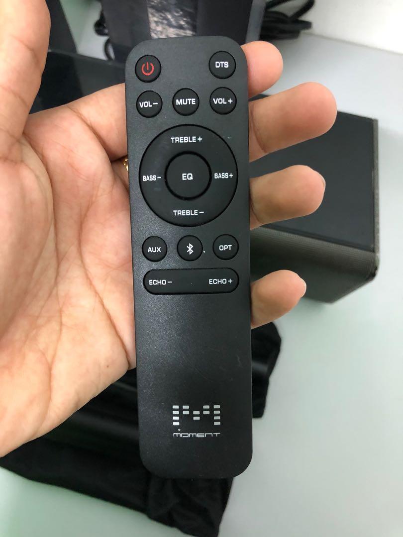 Moment Wireless Karaoke Soundbar MB796, Audio, Soundbars, Speakers