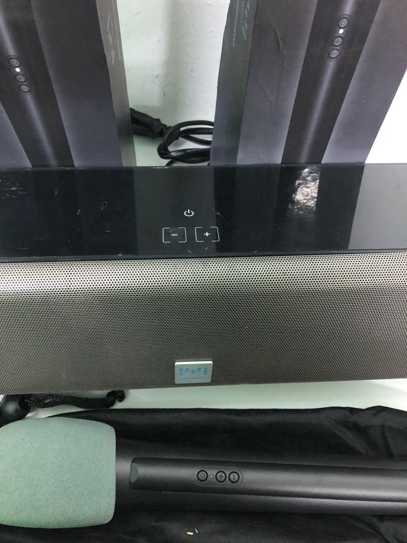 Moment Wireless Karaoke Soundbar MB796, Audio, Soundbars, Speakers