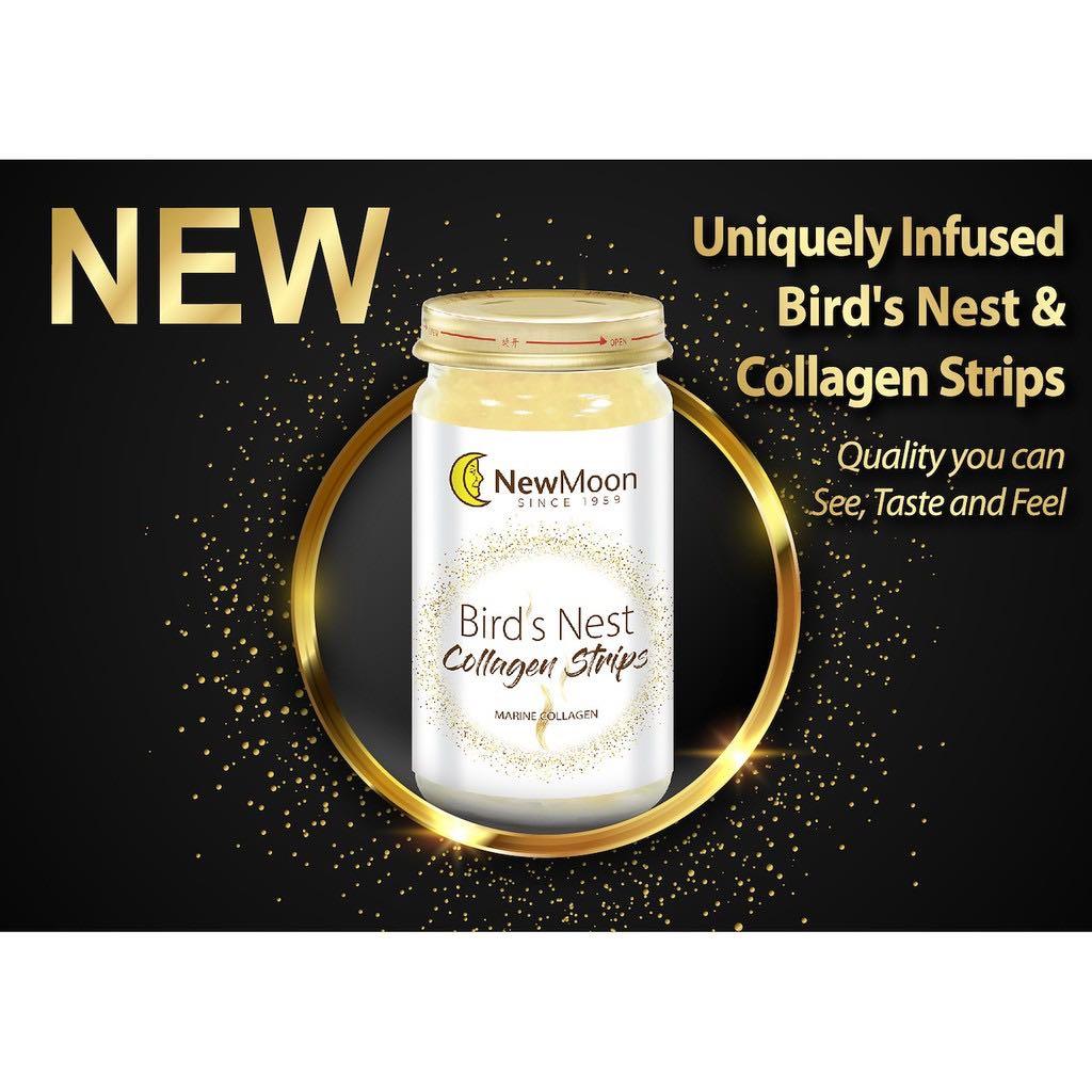 New Moon Bird Nest with Collagen Strips (6s x 150g) HalalCertified