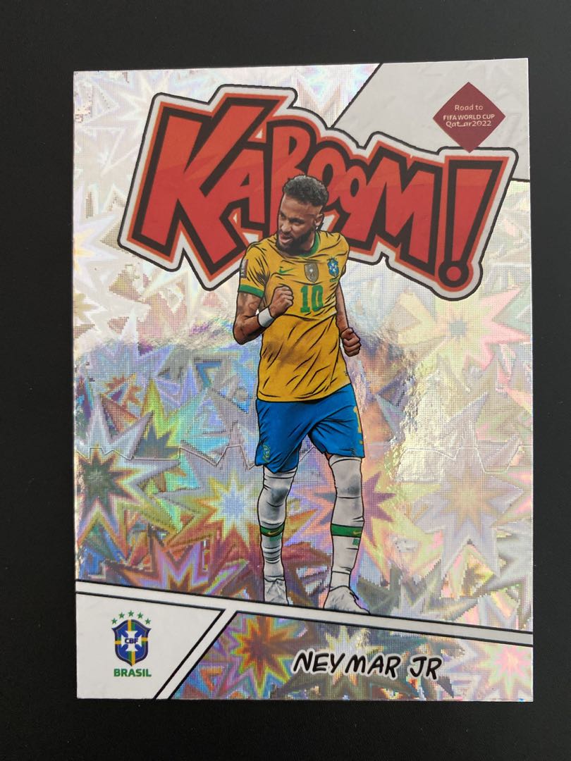 Neymar kaboom panini football card , Hobbies & Toys, Memorabilia