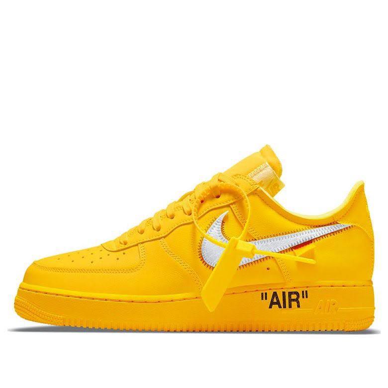Off White Air Force 1 Lemonade, Men's 