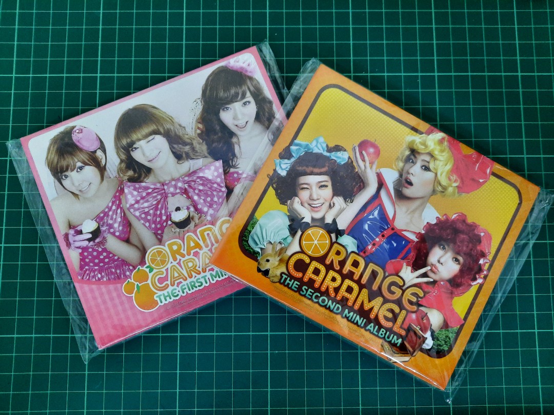 Orange Caramel 1st & 2nd Mini Album Set, Hobbies & Toys