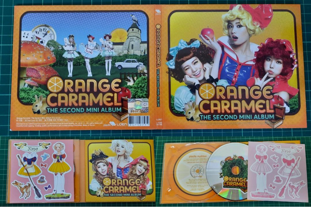 ORANGE CARAMEL 1st 2ndミニアルバム 2枚セット Orange Caramel 1st