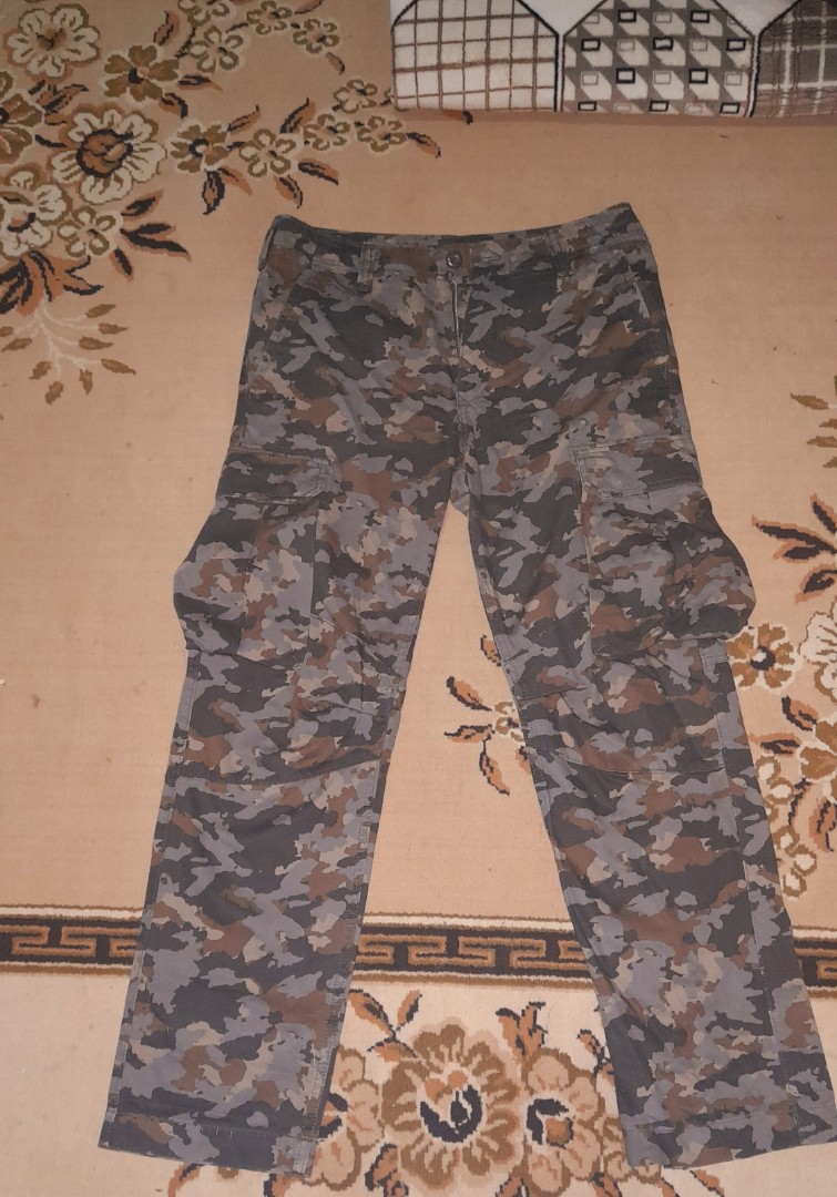 Original GAP Army Cargo Pants, Fesyen 