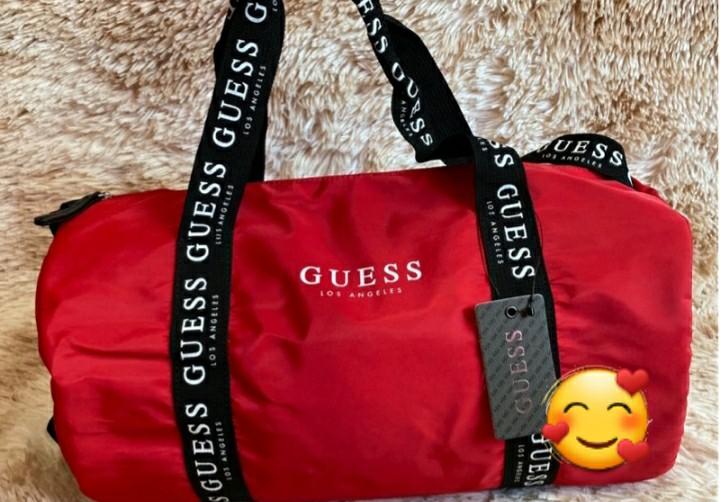 Original Guess Duffle Bag, Women's Fashion, Bags & Wallets, Beach Bags