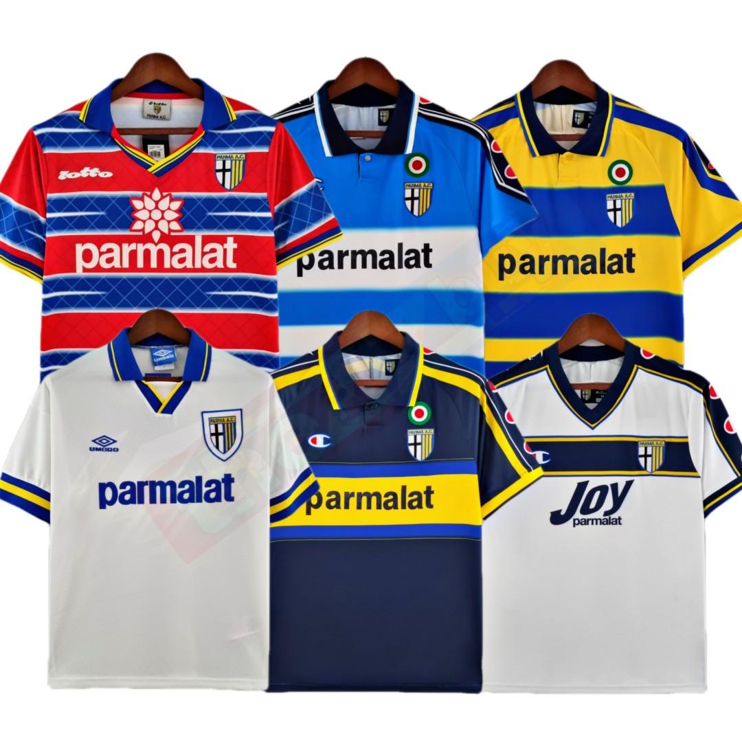 parma ユニフォーム 93-95 Parma Retro Jersey 93-95-98-99-00-01-02 season Football