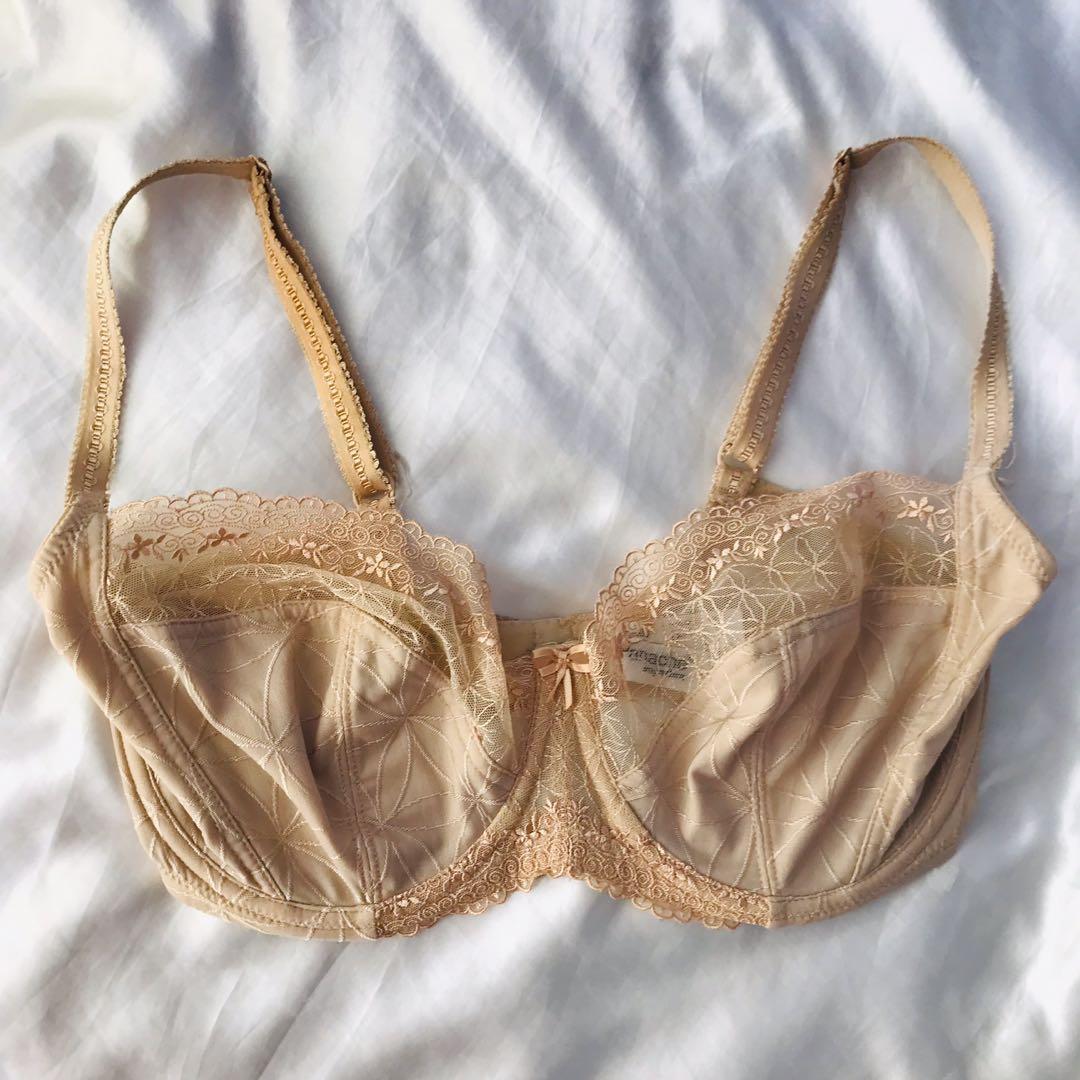 PERSONAL PRELOVED Panache Superbra Lace in Nude Skintone with Wire Support  Size 34F 75F 90F 12F, Women's Fashion, Undergarments & Loungewear on  Carousell